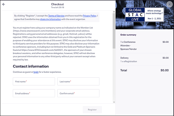 Registration Information